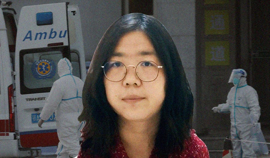 Kidutettu toimittaja Zhang Zhan on vapautettava!