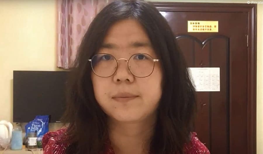 Toimittaja Zhang Zhan on vapautettava